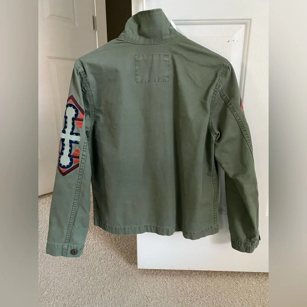 Obey ‘army’ style boxy jacket - Picture 2 of 3